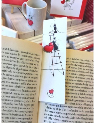 punto de libro escalera