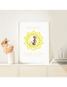 lámina tercer chakra