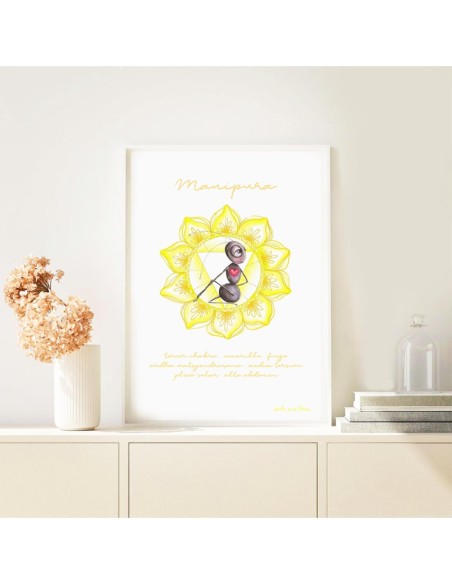 lámina tercer chakra