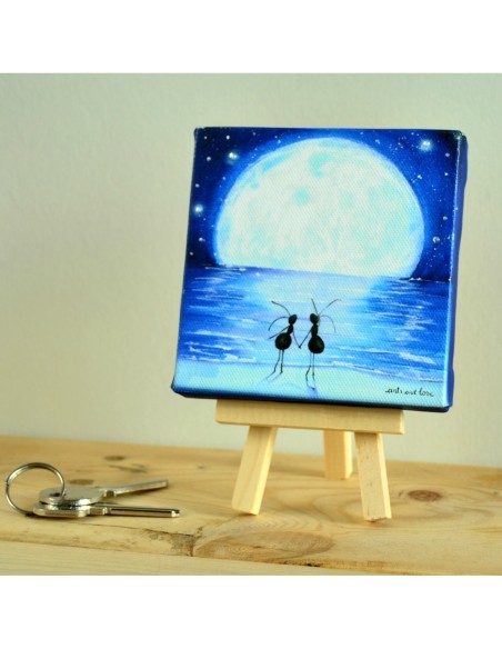 cuadro hormigas noche
