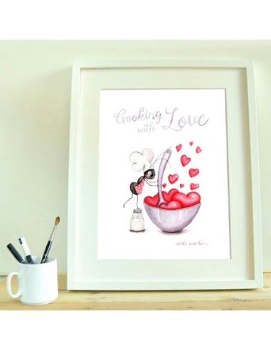 lámina cooking with love